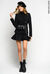 Blazer with mirrored buttons
