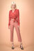 Pantalone bootcut in lana
