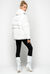Technical quilted coat
