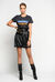 Love Kills Taboo T-shirt with rhinestones