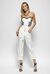 Pantaloni con vita alta a bustier