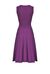 Knit fit and flare dress
