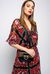 Abito in creponne stampa foulard