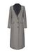 Cappotto lungo fantasia pied de poule