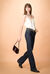 Jeans bootcut a vita alta