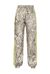 Pantaloni in twill stampa snake