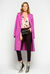 Cappotto lungo effetto shearling
