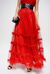 Abito lungo in tulle