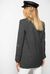 Blazer with herringbone pattern