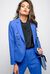 Giacca blazer in lana stretch
