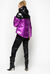 Laminated quilted coat