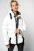 Technical quilted coat