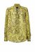 Blusa in twill stampa snake