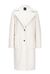 Long shearling-look coat