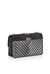Love Bag Metal Birds in velluto e pelle trapuntata