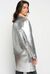Reversible boiled wool coat