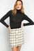 Bouclé mini skirt Limited Edition