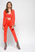Pantaloni cigarette-fit in punto milano tecnico
