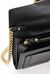 Leather wallet with shoulder strap