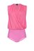 Body drappeggiato in polysatin