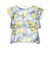 Top in creponne stampa peonia