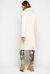 Long shearling-look coat