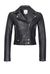 Leather biker jacket