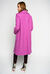 Cappotto lungo effetto shearling