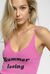 Top a coste jacquard Summer Loving