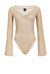 Lurex knit bodysuit