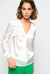 Stretch satin blouse