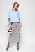 Poplin shirt with jewel collar