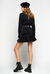 Blazer with mirrored buttons