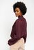 Cashmere blend pullover with lace