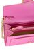 Leather wallet with shoulder strap