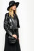 Leather biker jacket