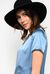 Stretch satin T-shirt