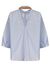 Poplin shirt with jewel collar