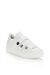 Sneakers in pelle stampa pitone