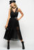 Vestido largo de tul