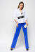 Stretch cotton poplin oversized shirt