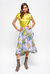 Short sleeve silk satin top