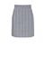 Patterned Milano stitch mini skirt