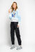 Mountain print pullover