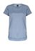 Stretch satin T-shirt
