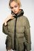 Technical quilted coat