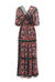 Abito in creponne stampa foulard