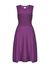Knit fit and flare dress