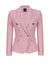 Blazer with mirrored buttons