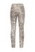 Pantaloni skinny in ottoman stampa snake